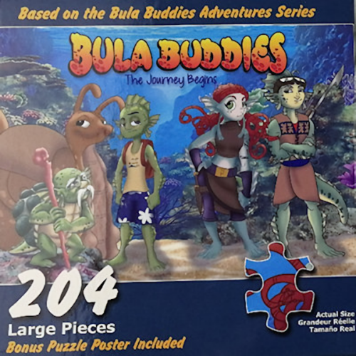 Bula Buddie 204 piece Puzzle “The Journey Begins”